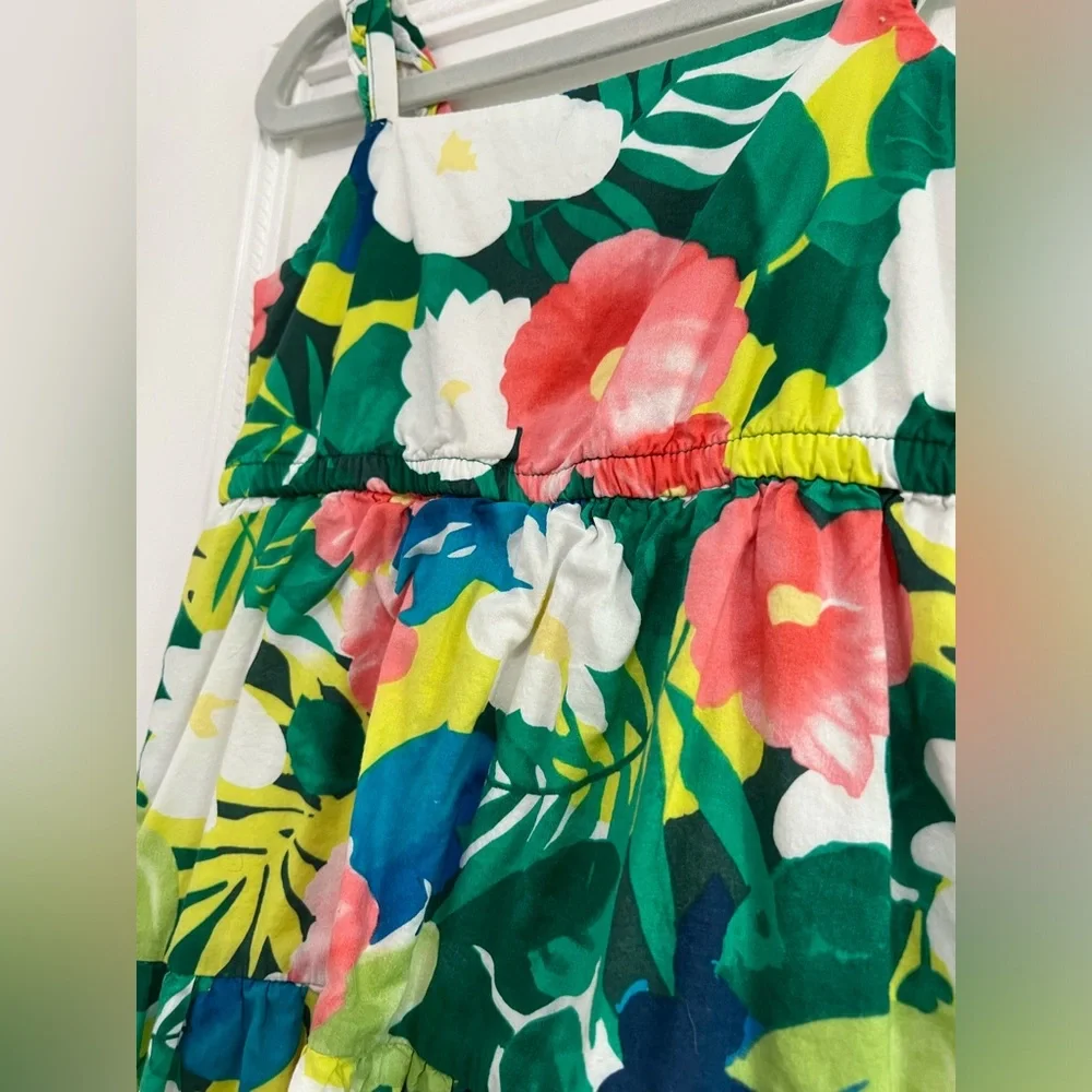 Girls tropical summer dress size 6 - Picture 3 of 4